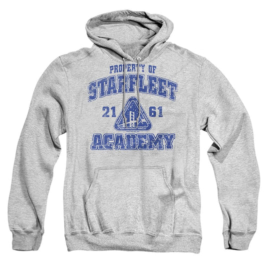 Popfunk Star Trek Distressed Starfleet Academy Pullover Hoodie Sweatshirt (X-Large)