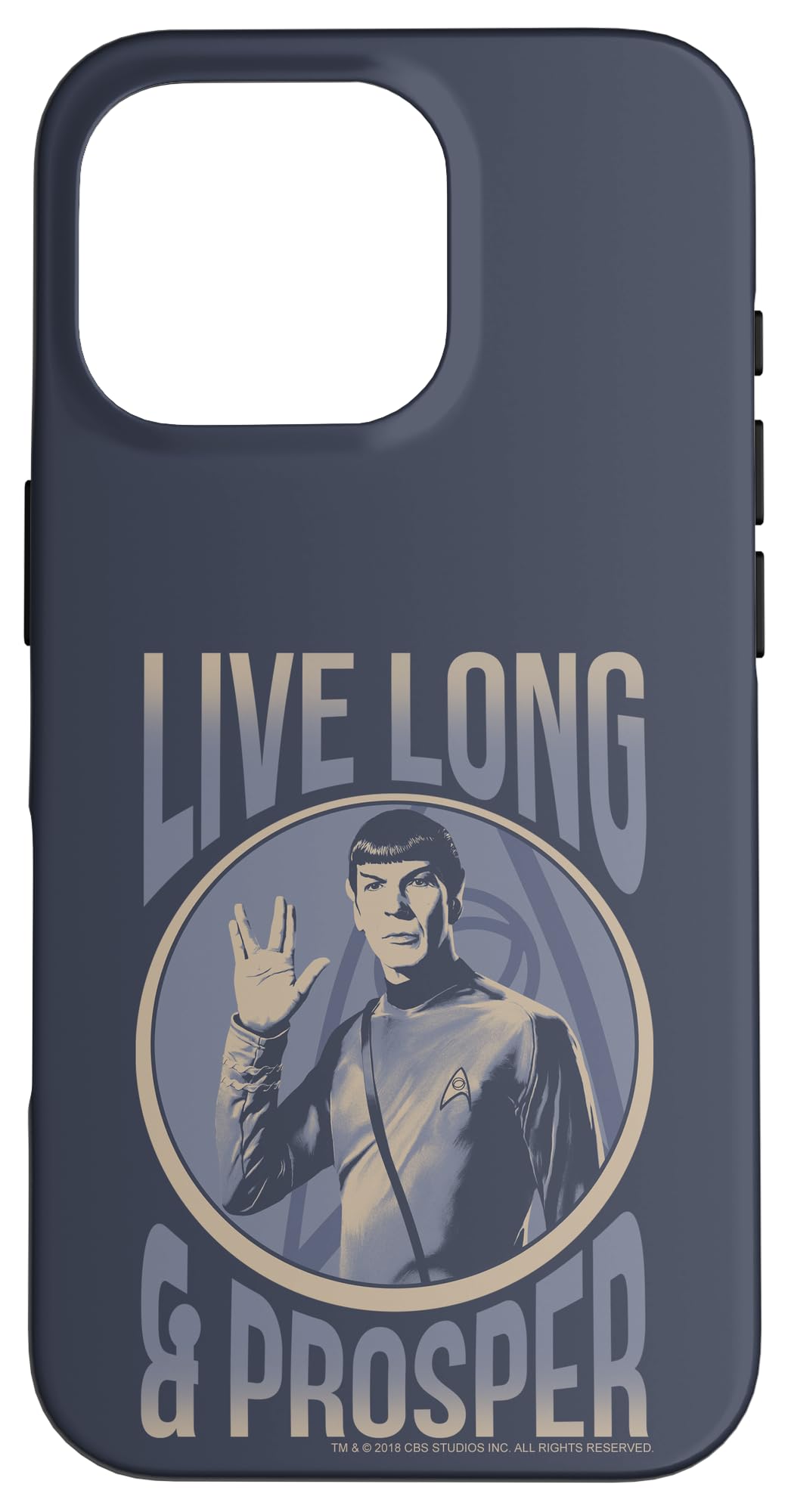 iPhone 16 Pro Star Trek: The Original Series Spock Live Long & Prosper Case